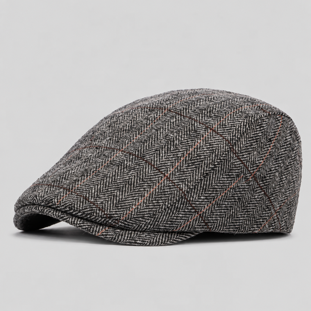 Bramley Wool-Blend Flat Cap