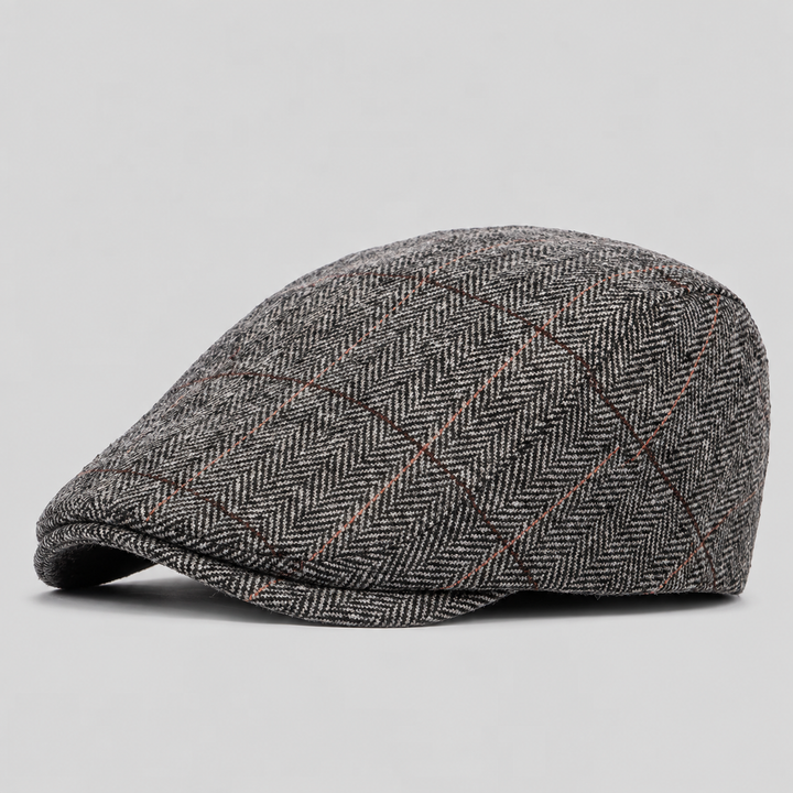 Bramley Wool-Blend Flat Cap