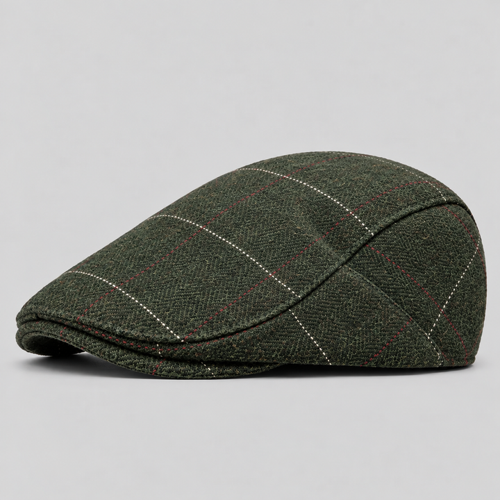 Bramley Wool-Blend Flat Cap