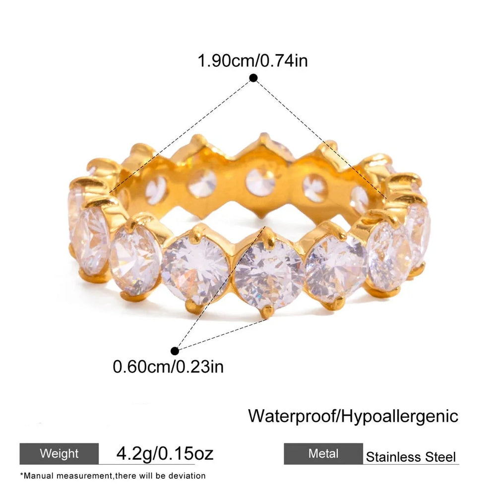 Chroma Eternity Ring