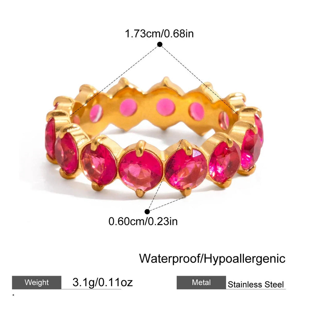 Chroma Eternity Ring