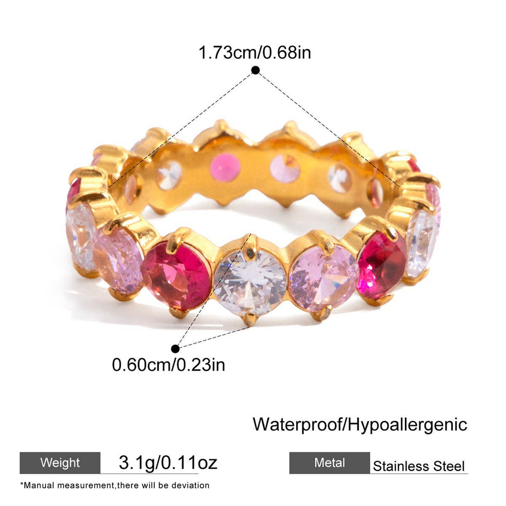 Chroma Eternity Ring