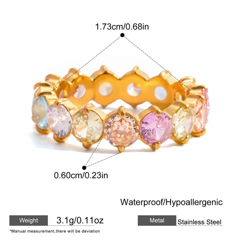 Chroma Eternity Ring