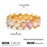Chroma Eternity Ring