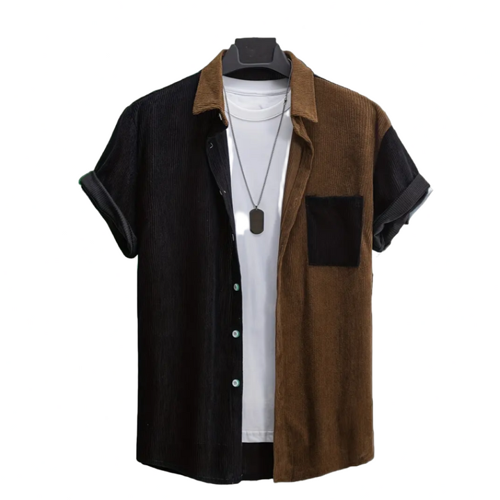 Emerio Corduroy Contrast Shirt