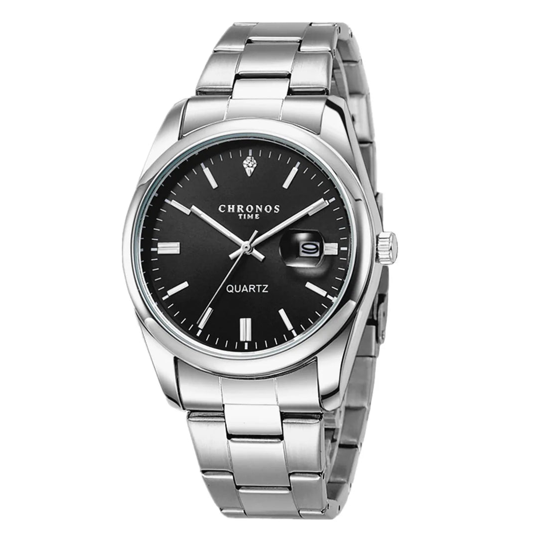Kingsley Stainless Steel Dress Watch