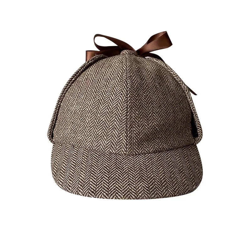 Sherlock Deerstalker Cap