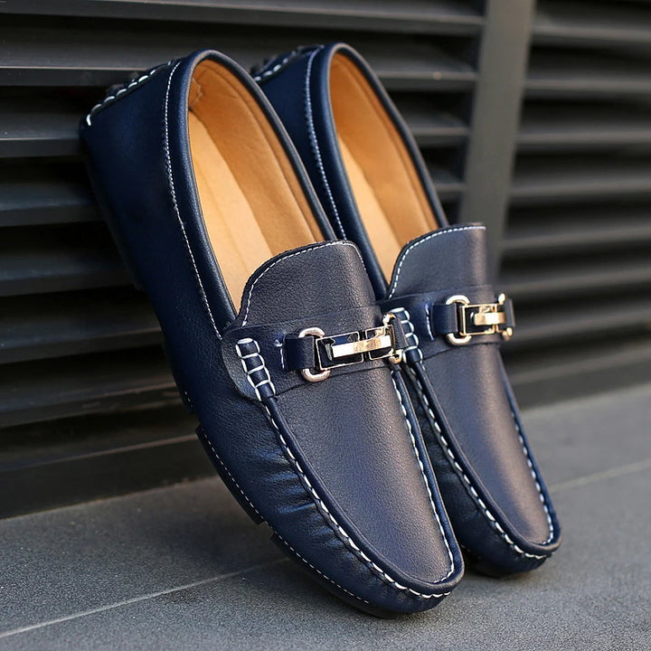 Milano Leather Bit Loafers