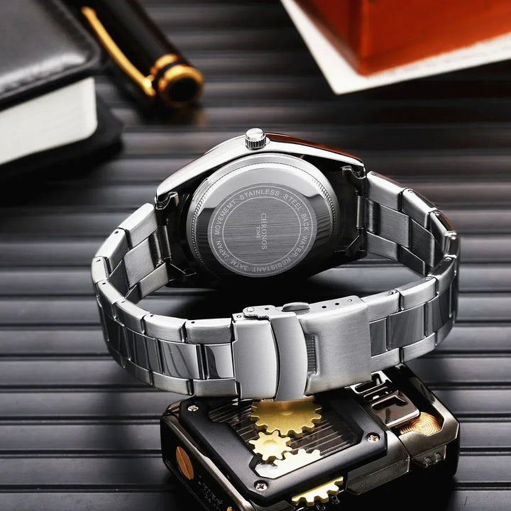 Kingsley Stainless Steel Dress Watch