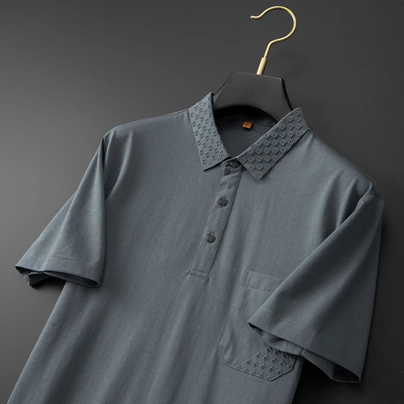 Graphite Textured Polo