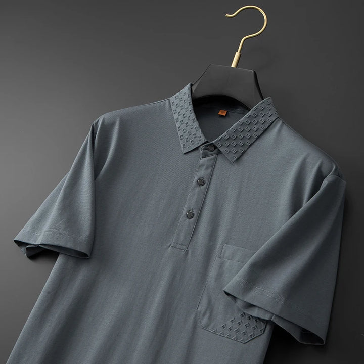 Graphite Textured Polo