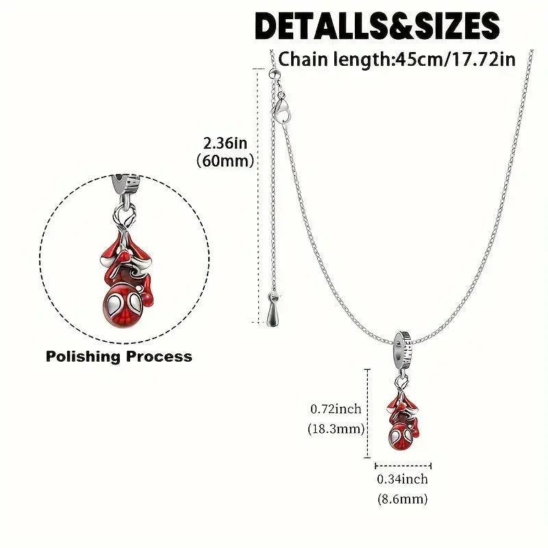 Spiderman Crimson Pendant