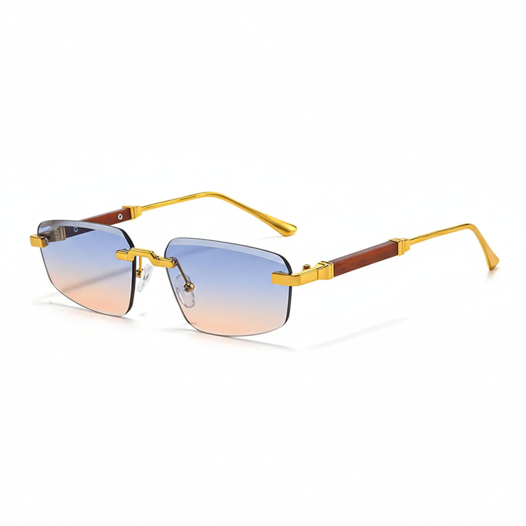 Solano Rimless Wood Shades