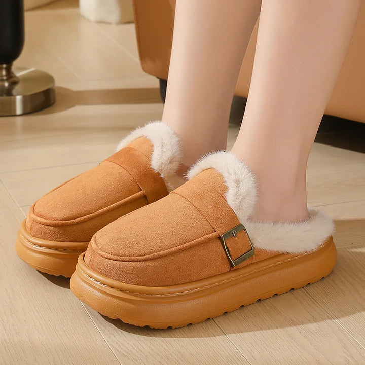 CozyBuckle Mules