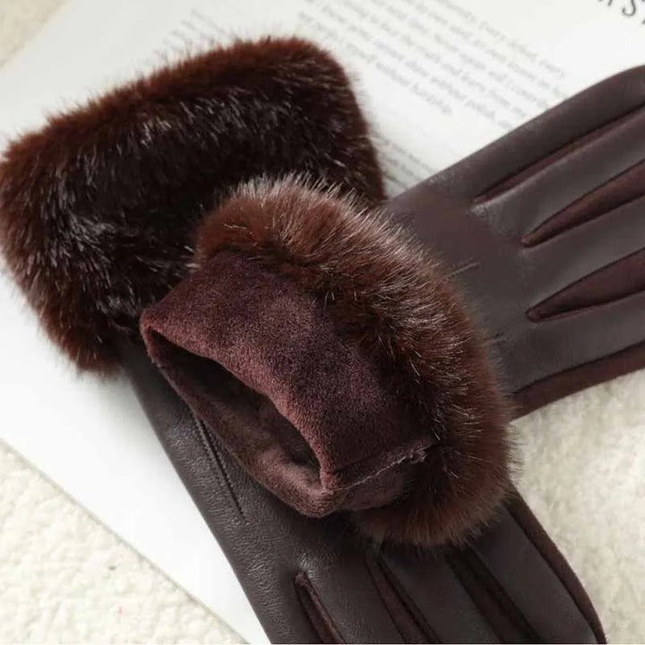Vesper Fur-Trimmed Glove