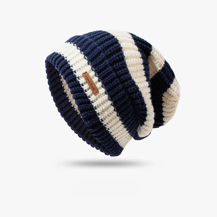 SnugStripe Beanie