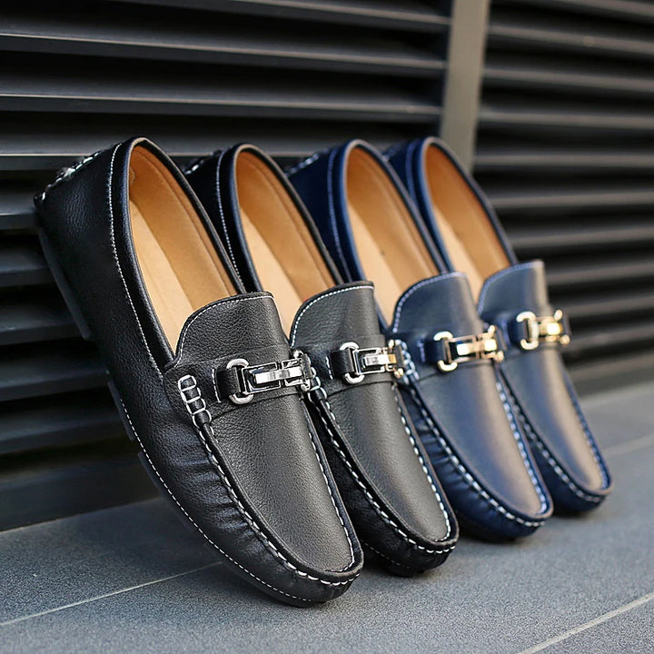Milano Leather Bit Loafers