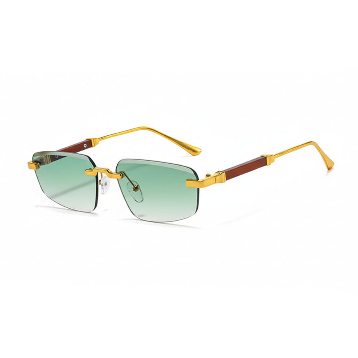 Solano Rimless Wood Shades
