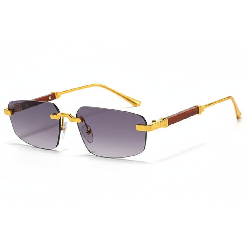 Solano Rimless Wood Shades