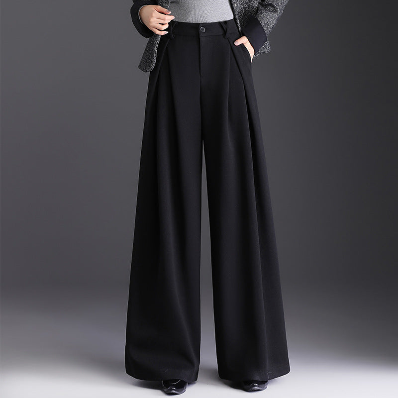 Noire Wool Trousers