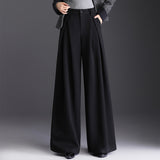 Noire Wool Trousers