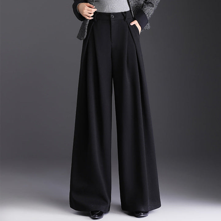 Noire Wool Trousers