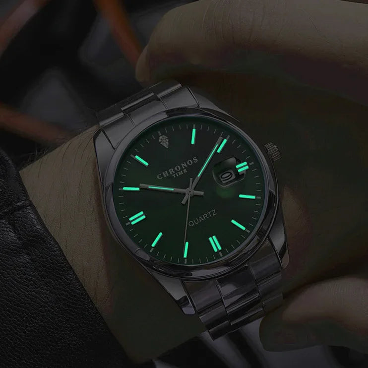 Kingsley Stainless Steel Dress Watch