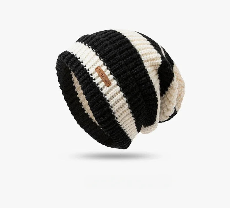 SnugStripe Beanie