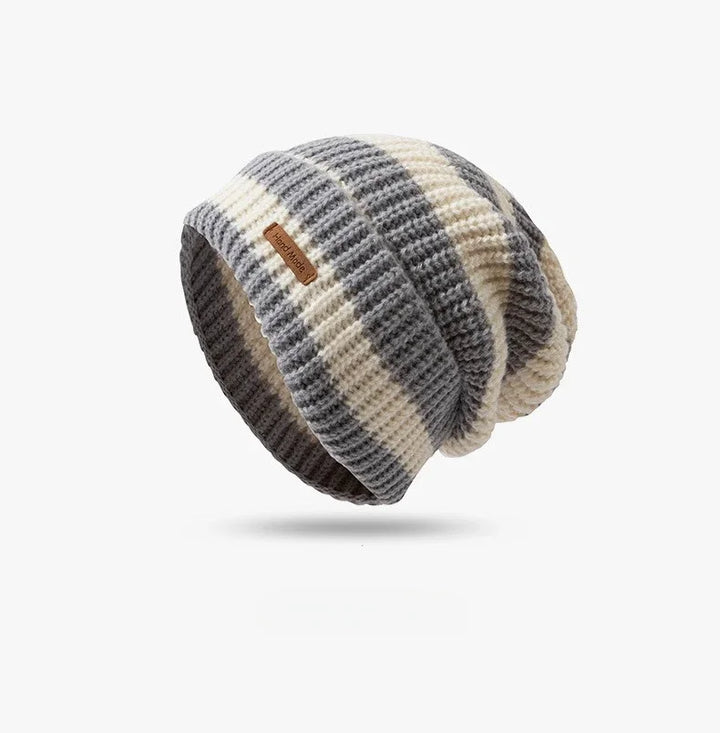 SnugStripe Beanie