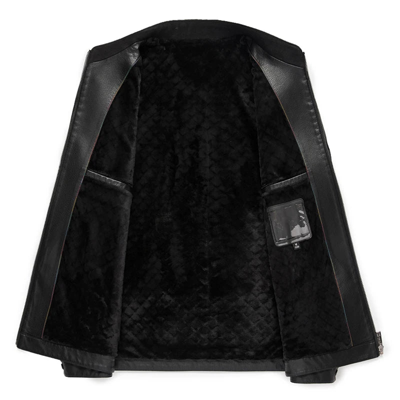 Noir Axis Sheepskin Jacket-Wilo Wale
