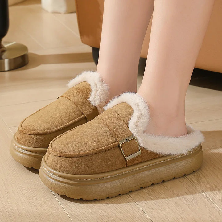CozyBuckle Mules