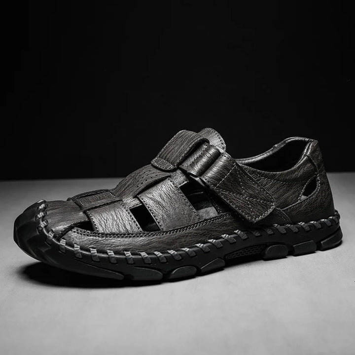 Corbin Genuine Leather Fisherman Sandals