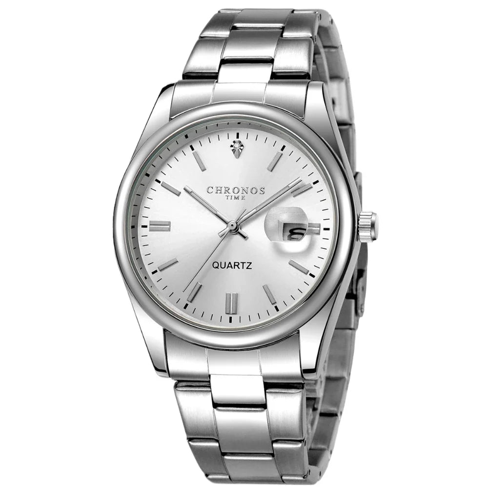 Kingsley Stainless Steel Dress Watch