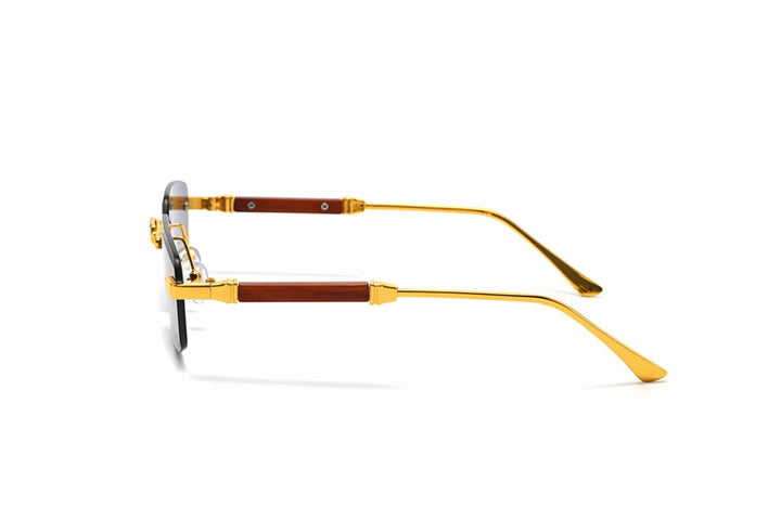 Solano Rimless Wood Shades