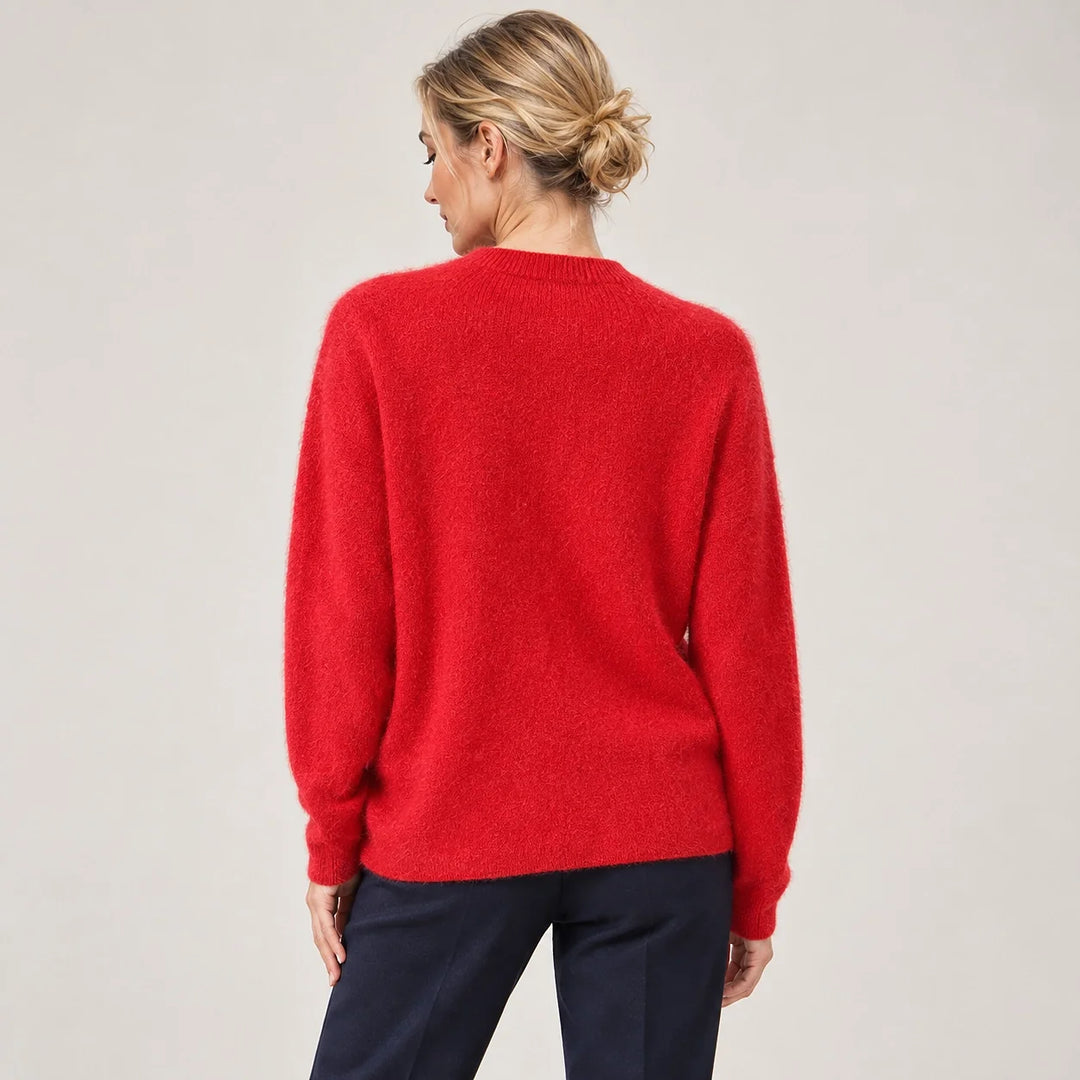 Aurelia Cashmere Crewneck Sweater