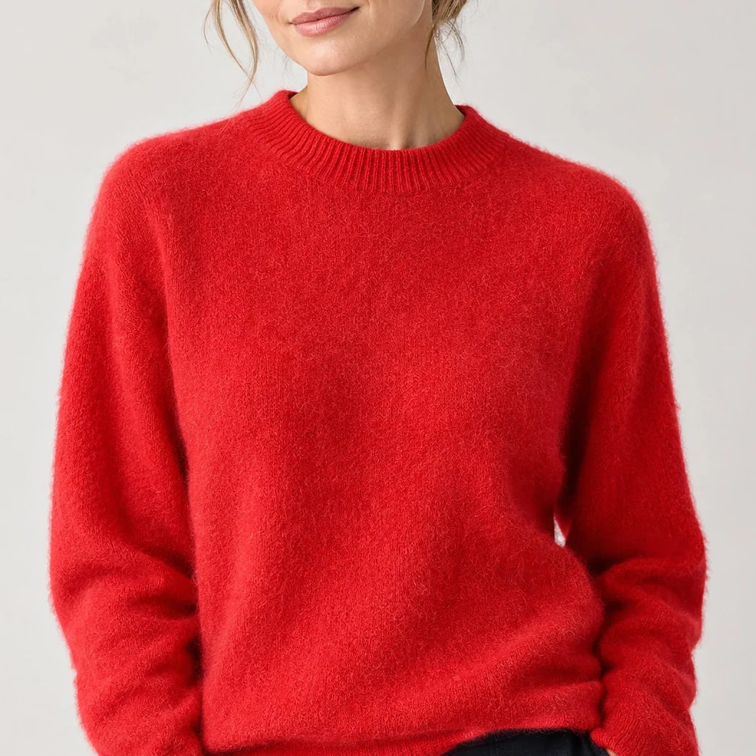 Aurelia Cashmere Crewneck Sweater