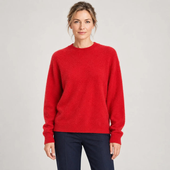Aurelia Cashmere Crewneck Sweater