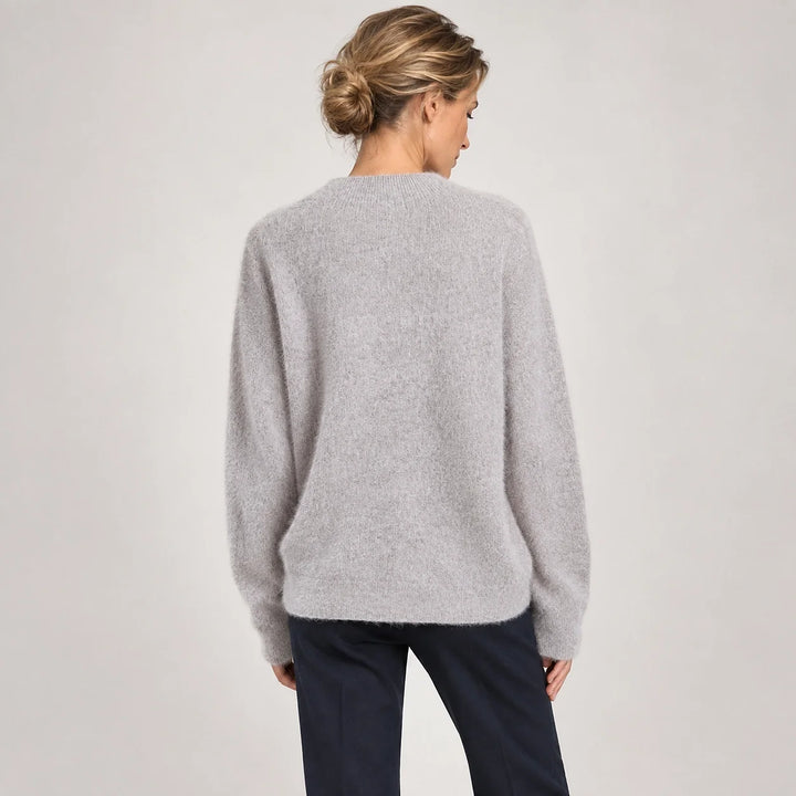 Aurelia Cashmere Crewneck Sweater