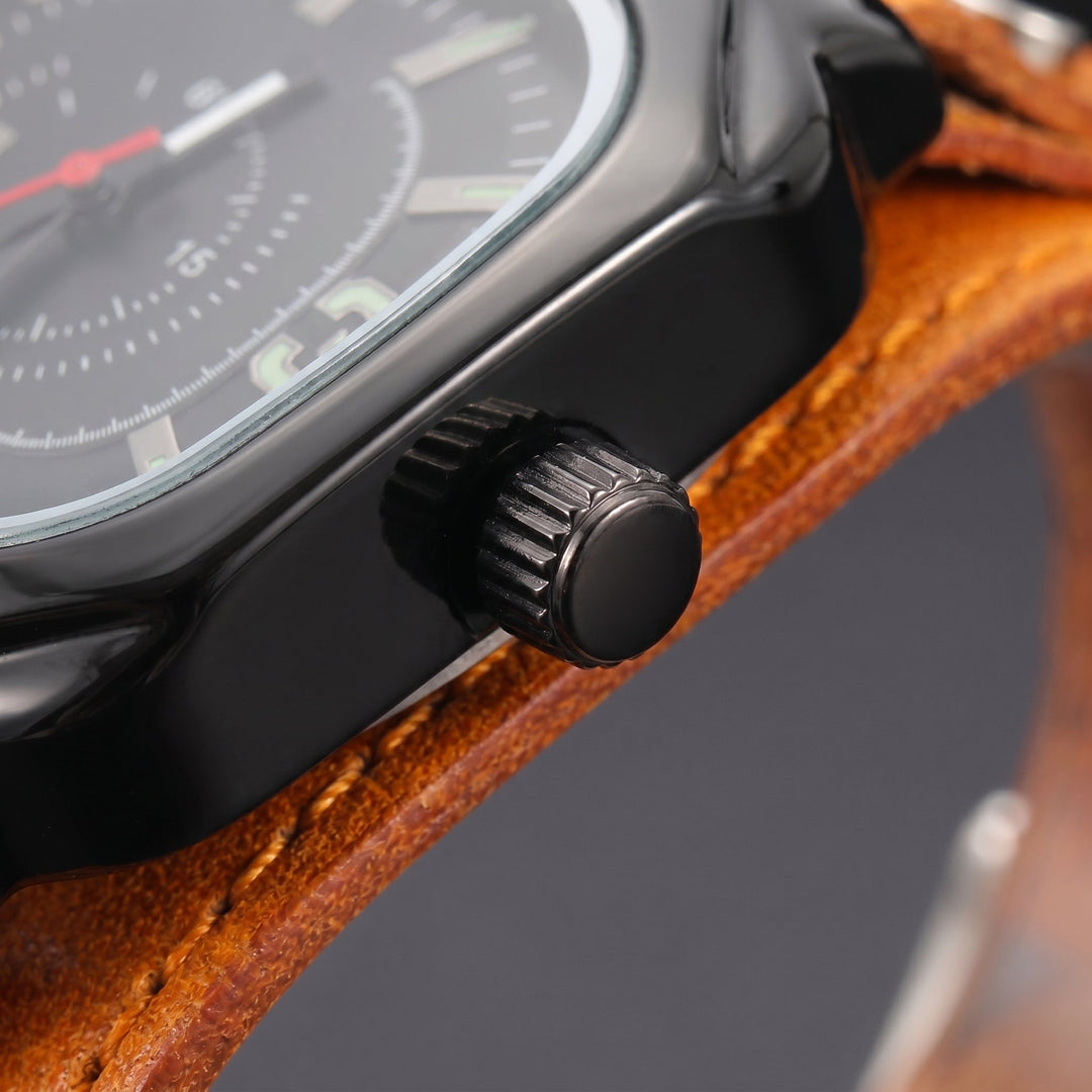 Rourke Wraparound Leather Watch