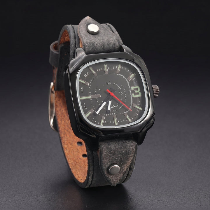 Rourke Wraparound Leather Watch