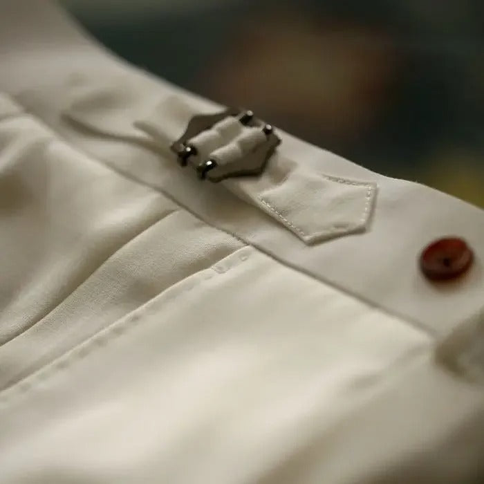 Riviera Broadcloth Trousers-Wilo Wale