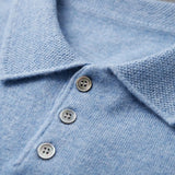Heritage Cashmere Polo Shirt-Wilo Wale