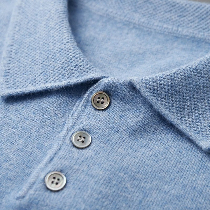 Heritage Cashmere Polo Shirt