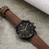Geneva™ Classic Chronograph Watch-Wilo Wale