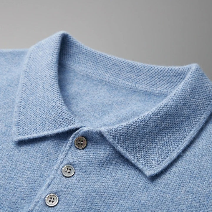 Heritage Cashmere Polo Shirt