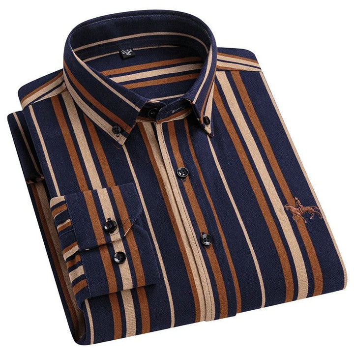Marlowe Striped Oxford Shirt
