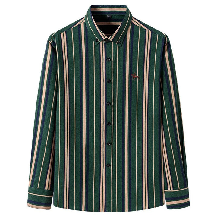 Marlowe Striped Oxford Shirt