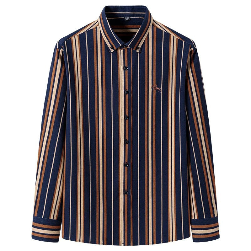 Marlowe Striped Oxford Shirt