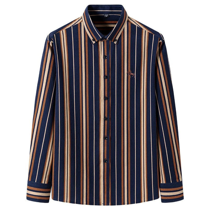 Marlowe Striped Oxford Shirt