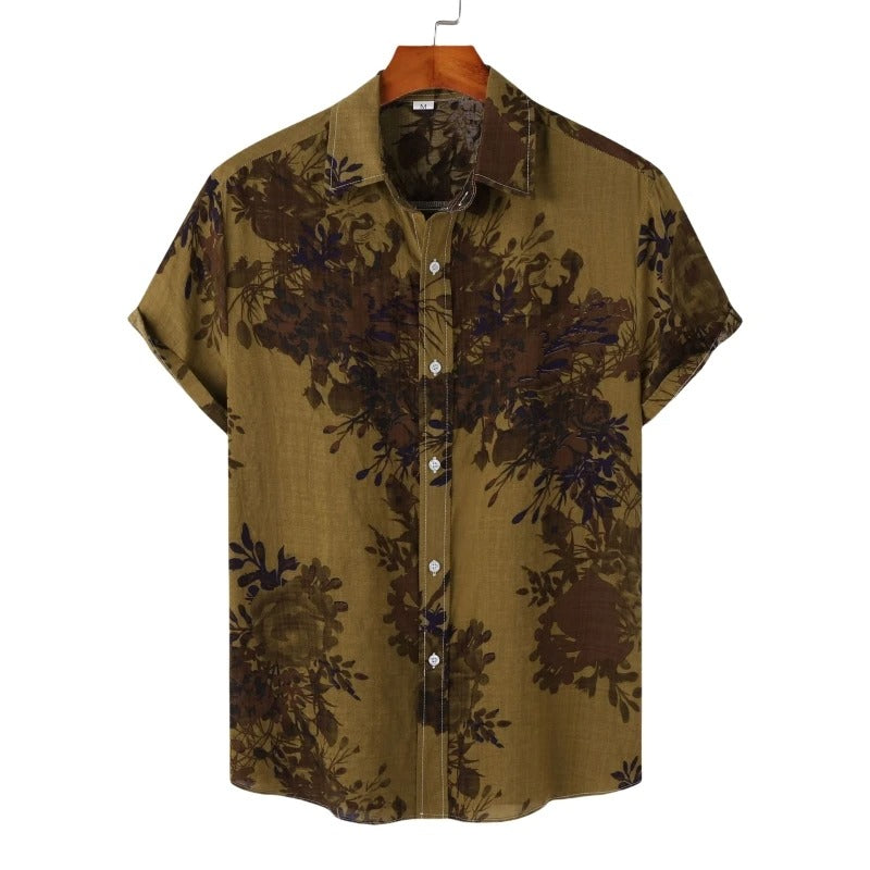 Ocean Breeze Floral Shirt